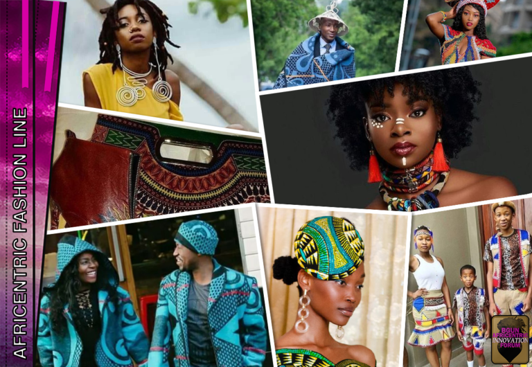 AFRICENTRIC TALENT  ECONOMY: Investment in  Africentic talent and economies  through building local capacity  to manufacture products  starting with a Fashion Line.